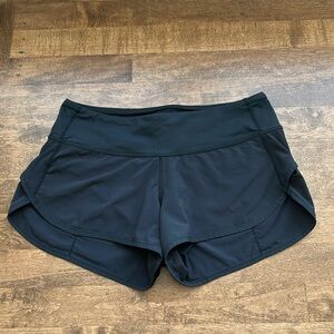 Lululemon athletica black speed shorts